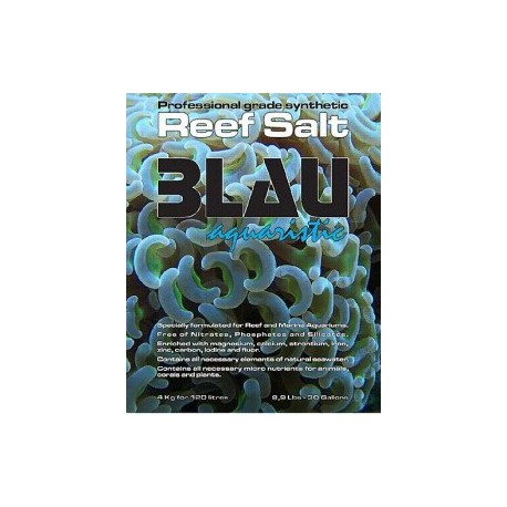 Sal reef salt de Blau 4 kg.