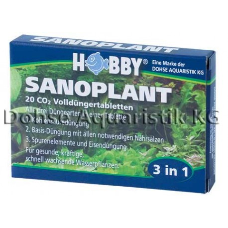 SANOPLANT CO2 en pastillas de HOBBY