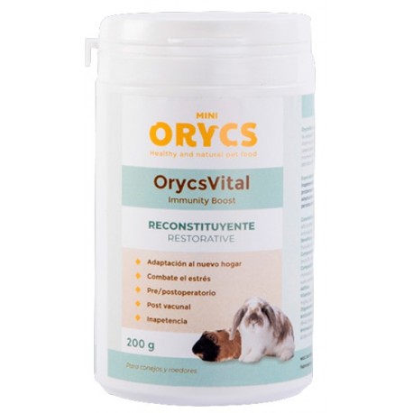 Suplemento Mini Orycs vital 200 gr,